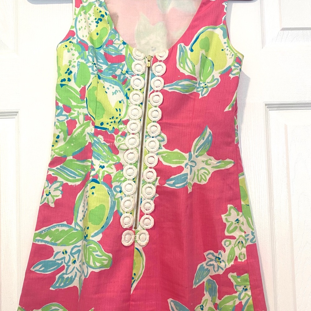 Lilly Pulitzer Pink Lemon Sleeveless dress - Picture 4 of 5